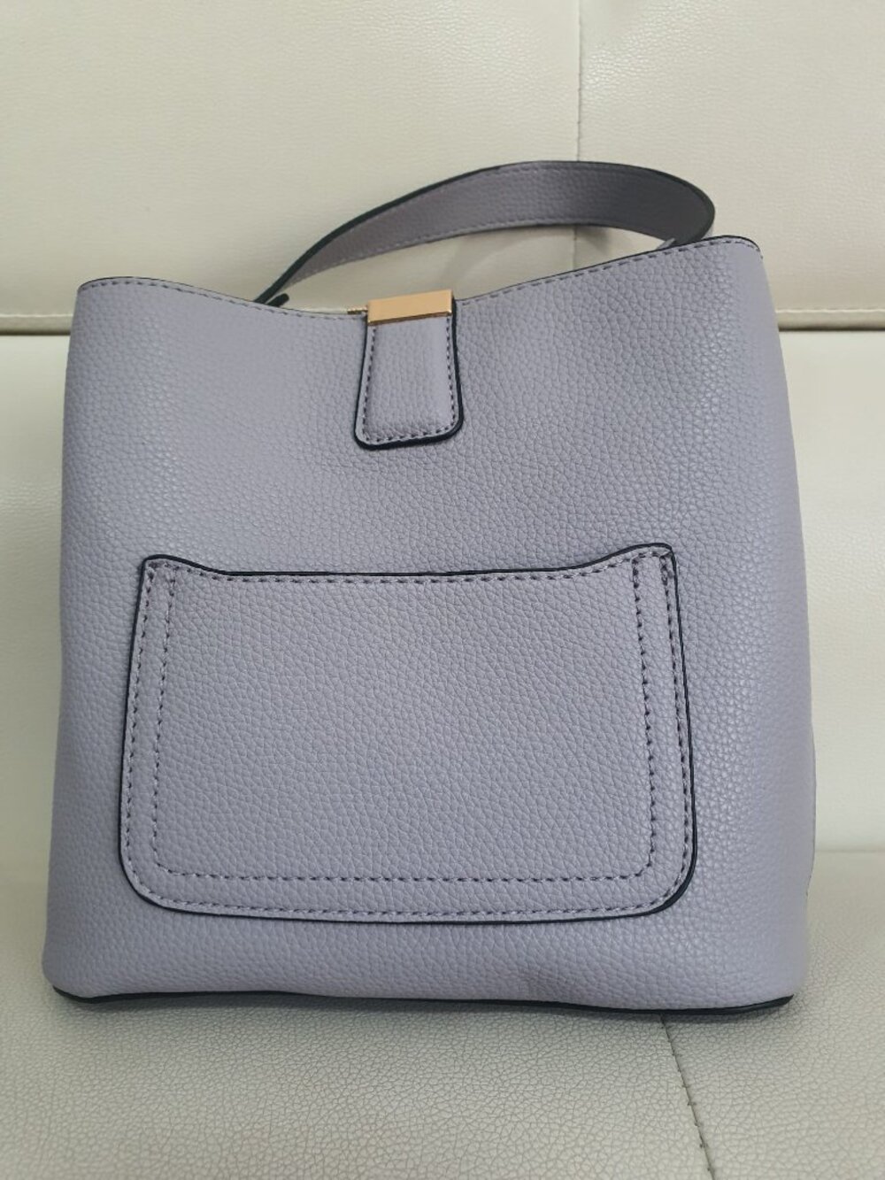 Crosby Lavender Crossbody & Shoulder Bag with Strap - Picture 2 of 6